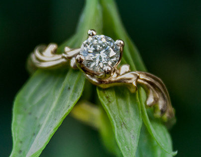 Project thumbnail - Acanthus leaf ring