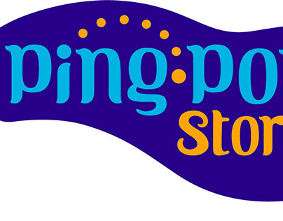 Ping Pong Story - Logo and Banner Stand