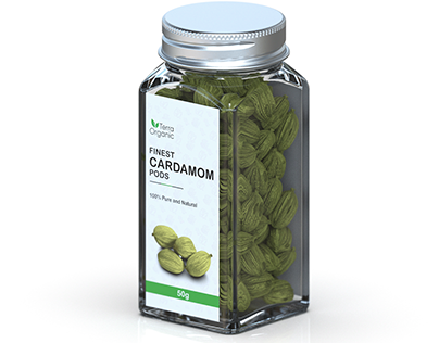 Cardamom Label Design