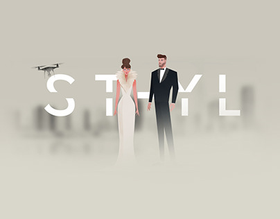 ST-YL online styling - 2D Animation video
