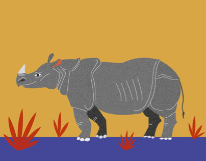 The javan rhinoceros