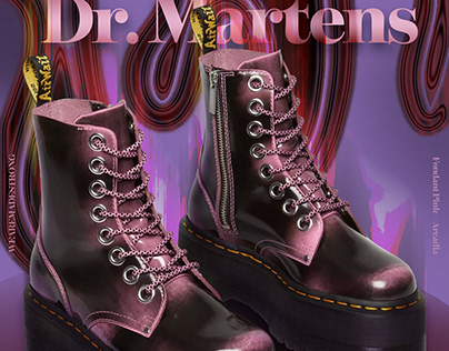 Graphic Poster - Dr. Martens JADON MAX BOOT