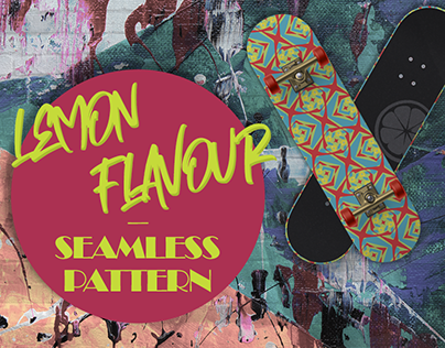 Seamless Pattern - Lemon Flavour