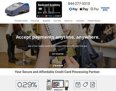 Bankcard Academy Website