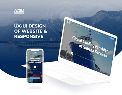Subsea services | Web & Mobile design