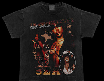 Bootleg T-Shirt Design : SZA (Killbill)