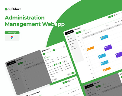 Administration Management Webapp