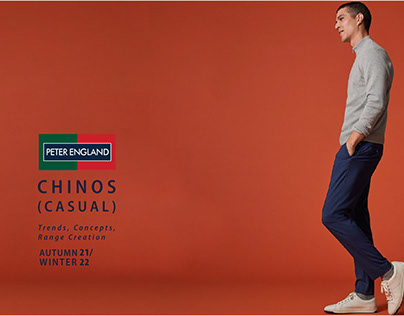 CASUAL CHINOS-PETER ENGLAND-AW 20/21