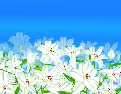 Banner Full of Lilies