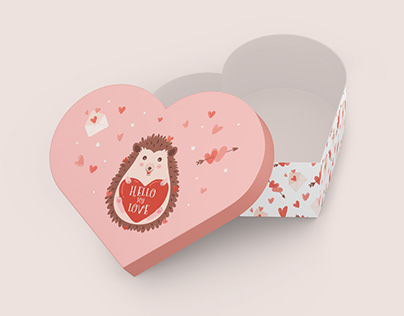 Illustration | Valentine's Day gift box