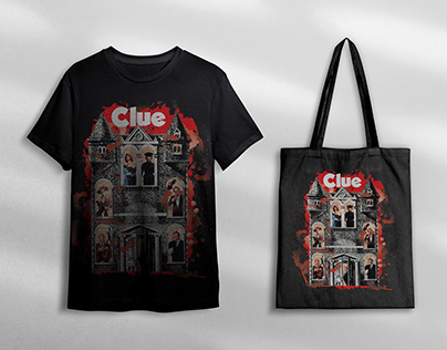 Clue T-Shirt & Bag Design