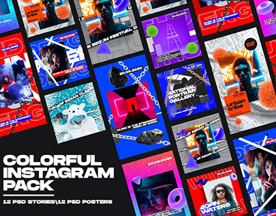 Colorful Instagram Pack