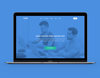 Tyba Landing Page