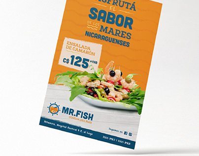 Mr.Fish Restaurant Branding