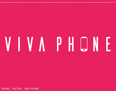 DAILY LOGO CHALLENGE - DAY 48 - CELL PHONE VIVA PHONE