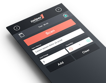 Swiper 1 Mobile App UI