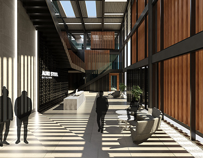 Auri Steel Metalindo - Lobby & Lounge Design (2020)