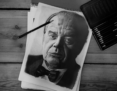 Jack Nicholson - Drawing