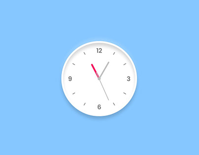 Analog Clock: HTML, CSS & JS