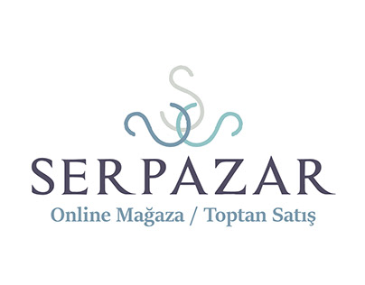 Serpazar Logo Çalışması