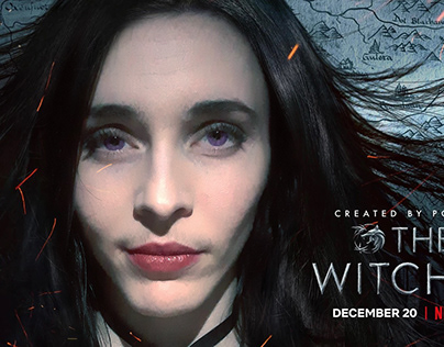 Yennefer The Witcher Netflix Banner