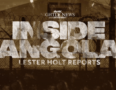 NBC NIGHTLY NEWS - LESTER HOLT - INSIDE ANGOLA GFXS