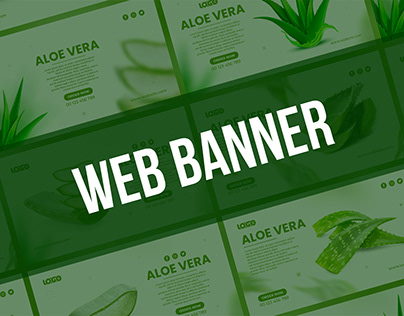 Aloe Vera - Web Banner Template