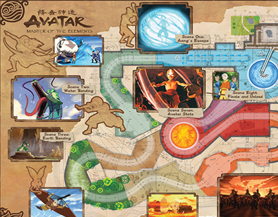 AVATAR: THE LAST AIRBENDER: Ride Map