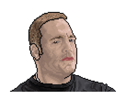 Pixel Portrait - Kevin James