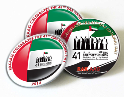 RAK AAG 41th UAE National Day Pins