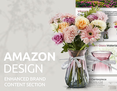 Enhanced Brand Content Section for Glass vase