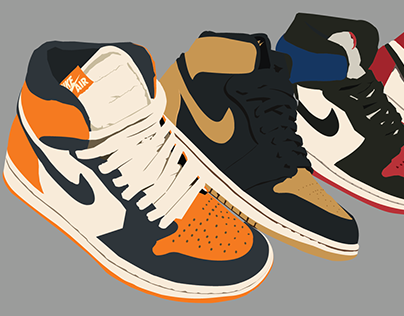 Illustrated shoes