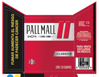 Pall Mall - Package Cigar 14´s & 20´s