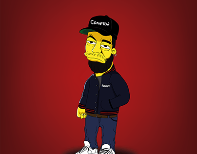Simpson's Self portrait
