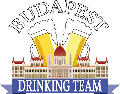 Budapest Drinking team and the Parliament