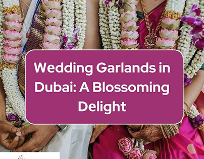 Wеdding Garlands in Dubai: A Blossoming Dеlight