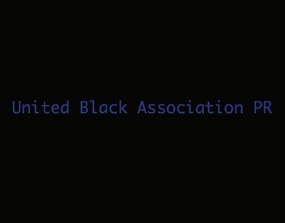 United Black Assocation PR