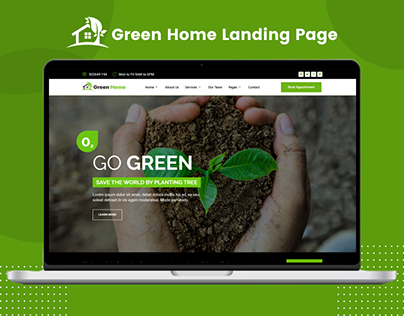 Green Home landing page