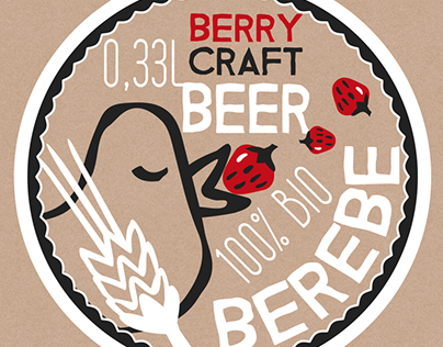 BEREBE Craft Beer Label Design