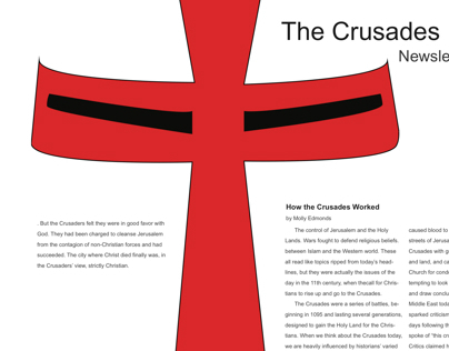 Crusades newsletter