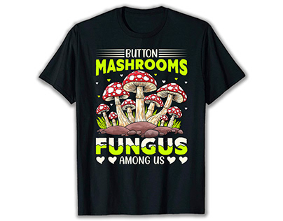 Mashroom t shirt design