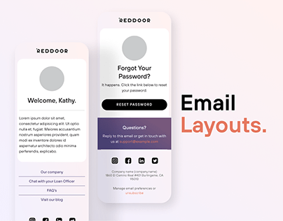 Email Layouts