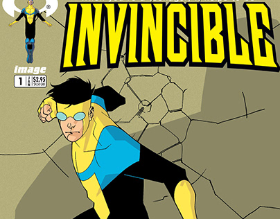Invíncible Comic Cover Animated