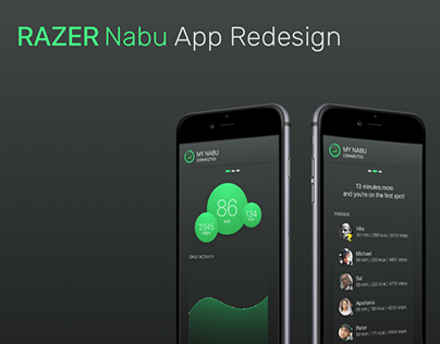 Razer Nabu App Redesign