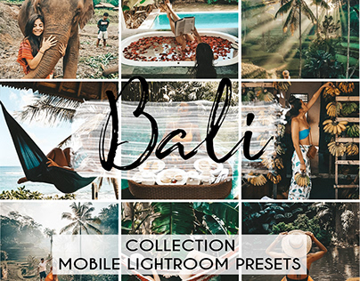 5 BALI Mobile Lightroom Presets