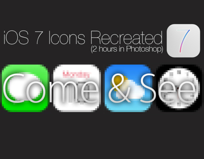 iOS 7 Icons (Part 1)
