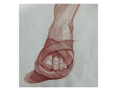 Shoes,hands,and feet