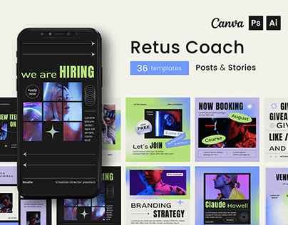 Retus Coach Instagram Template