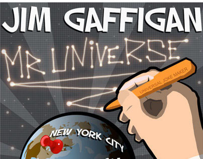 Jim Gaffigan "Mr. Universe" Poster