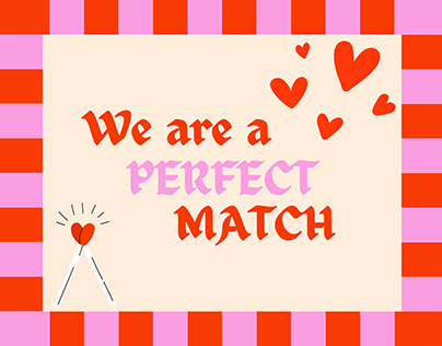 Perfect Match! Postcards-Custom Variations